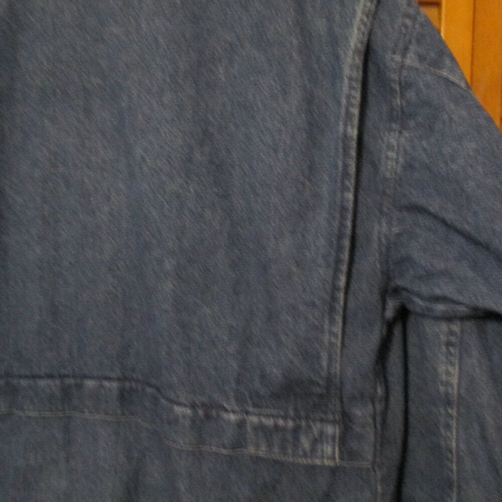 Dockers by Levi's Vintage Barn Chore Utility Denim Jacket for Women size M - Picture 11 of 12